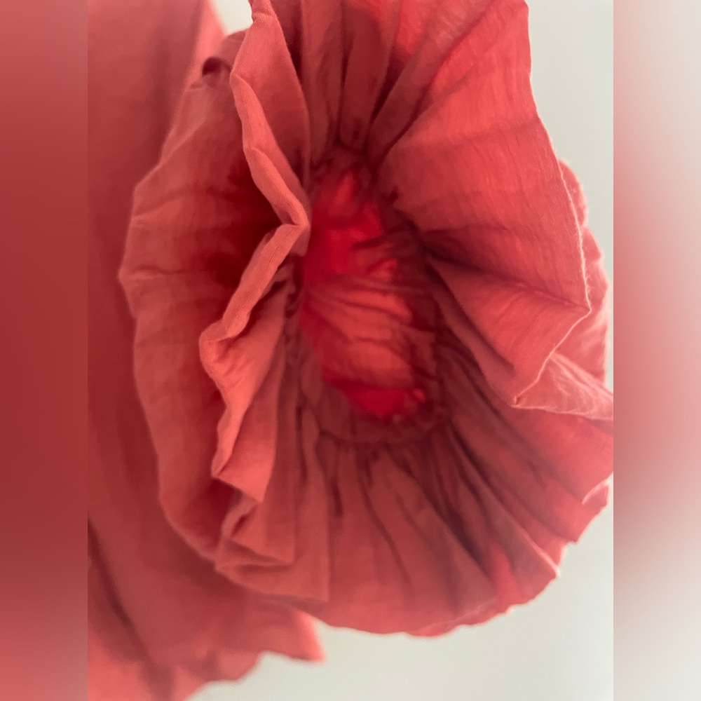 Puff Sleeve Button-Down Blouse - image 5